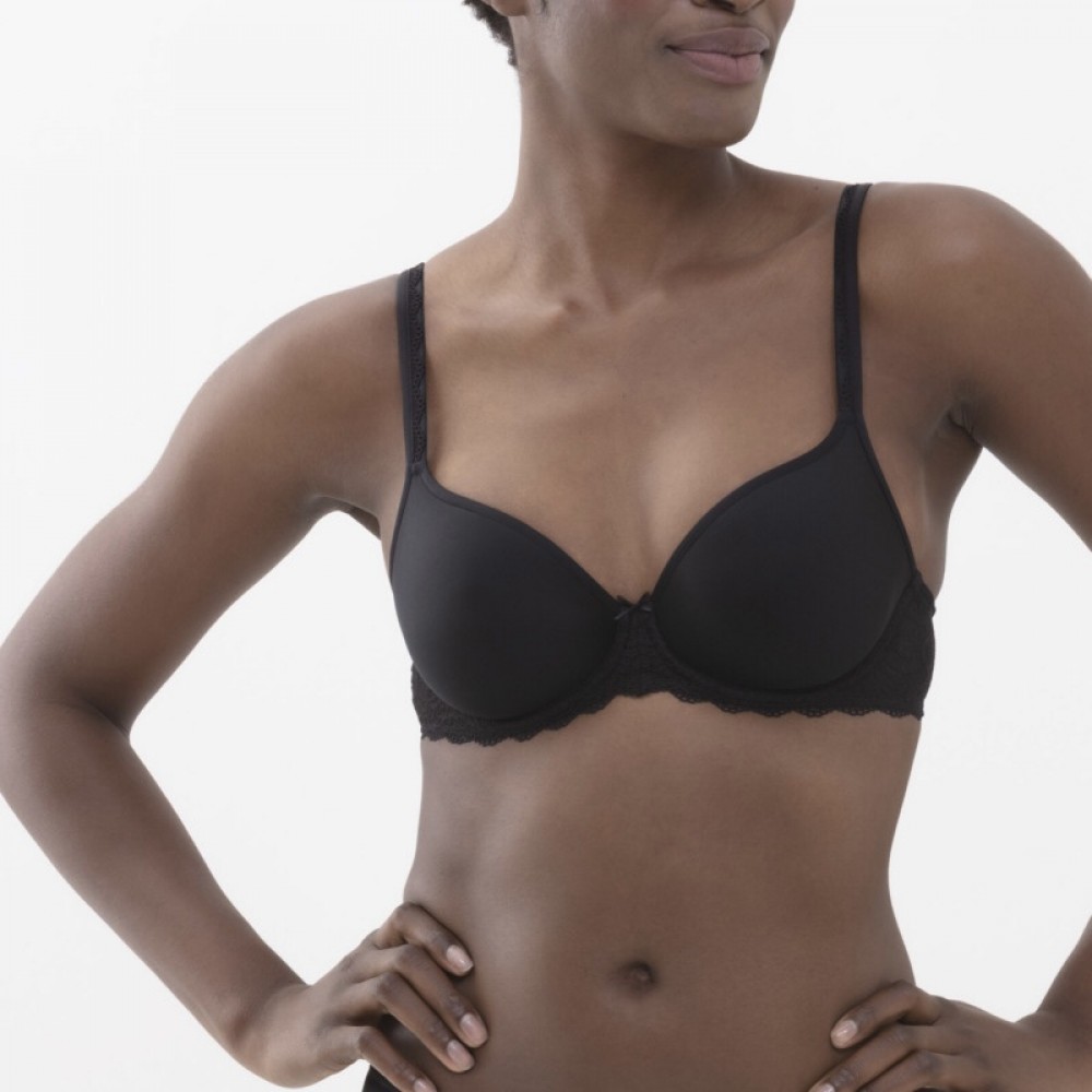 Mey Amorous Full cup Spacer Bra in Black Mystique Lingerie